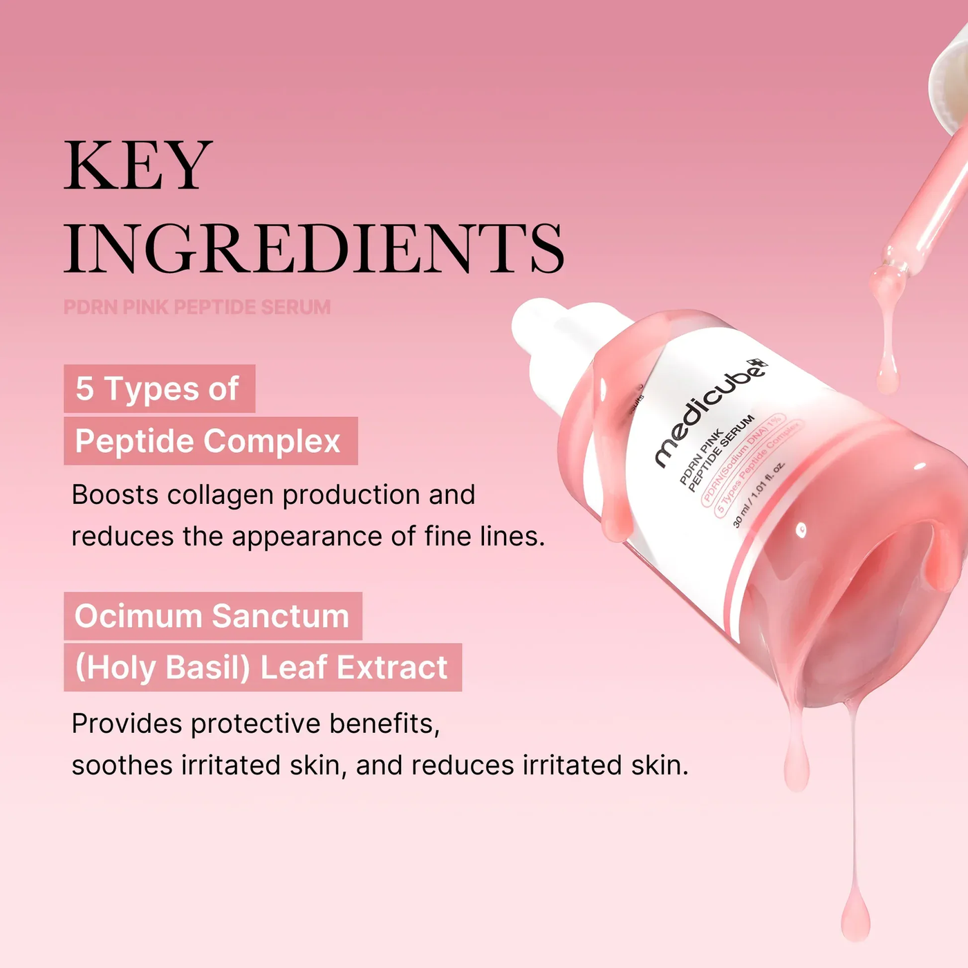 Medicube PDRN Pink Peptide Serum Medicube PDRN Pink Peptide Serum