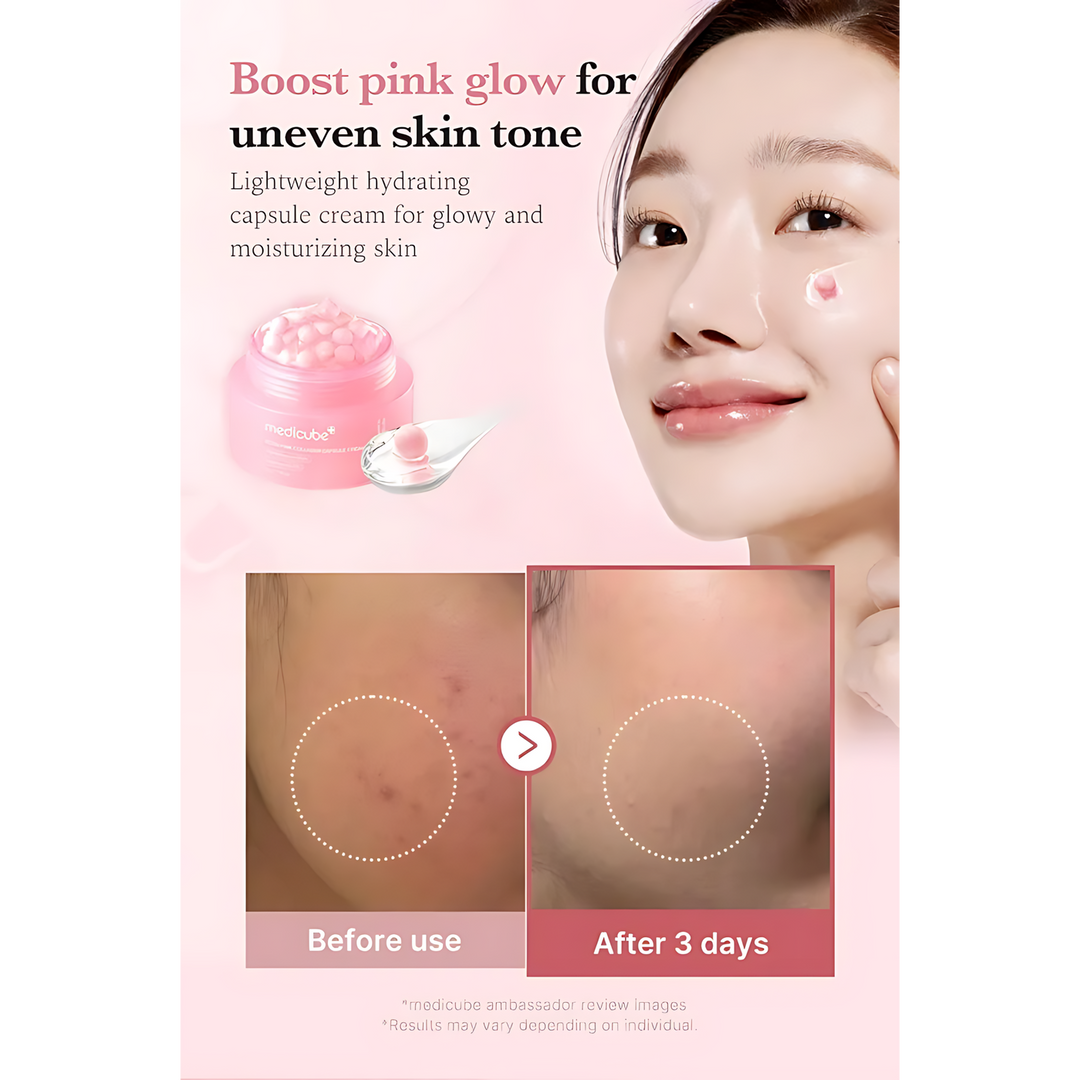 Medicube Pdrn Pink Collagen Capsule Cream