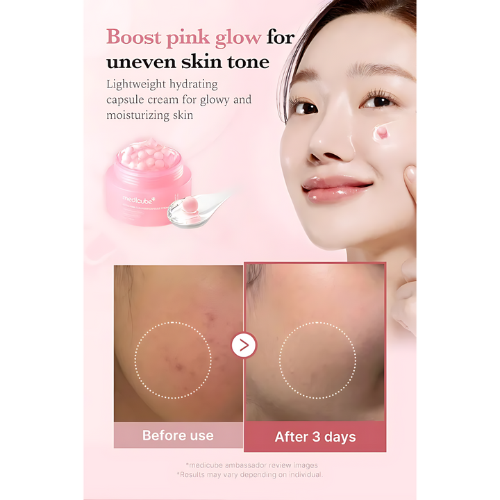 Medicube Pdrn Pink Collagen Capsule Cream