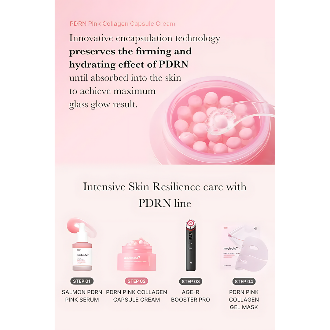 Medicube Pdrn Pink Collagen Capsule Cream