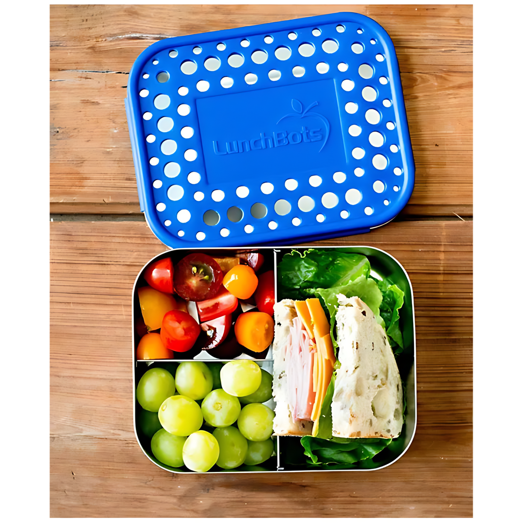 LunchBots Medium Duo Bento Box