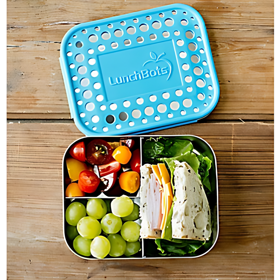 LunchBots Medium Trio Bento Box