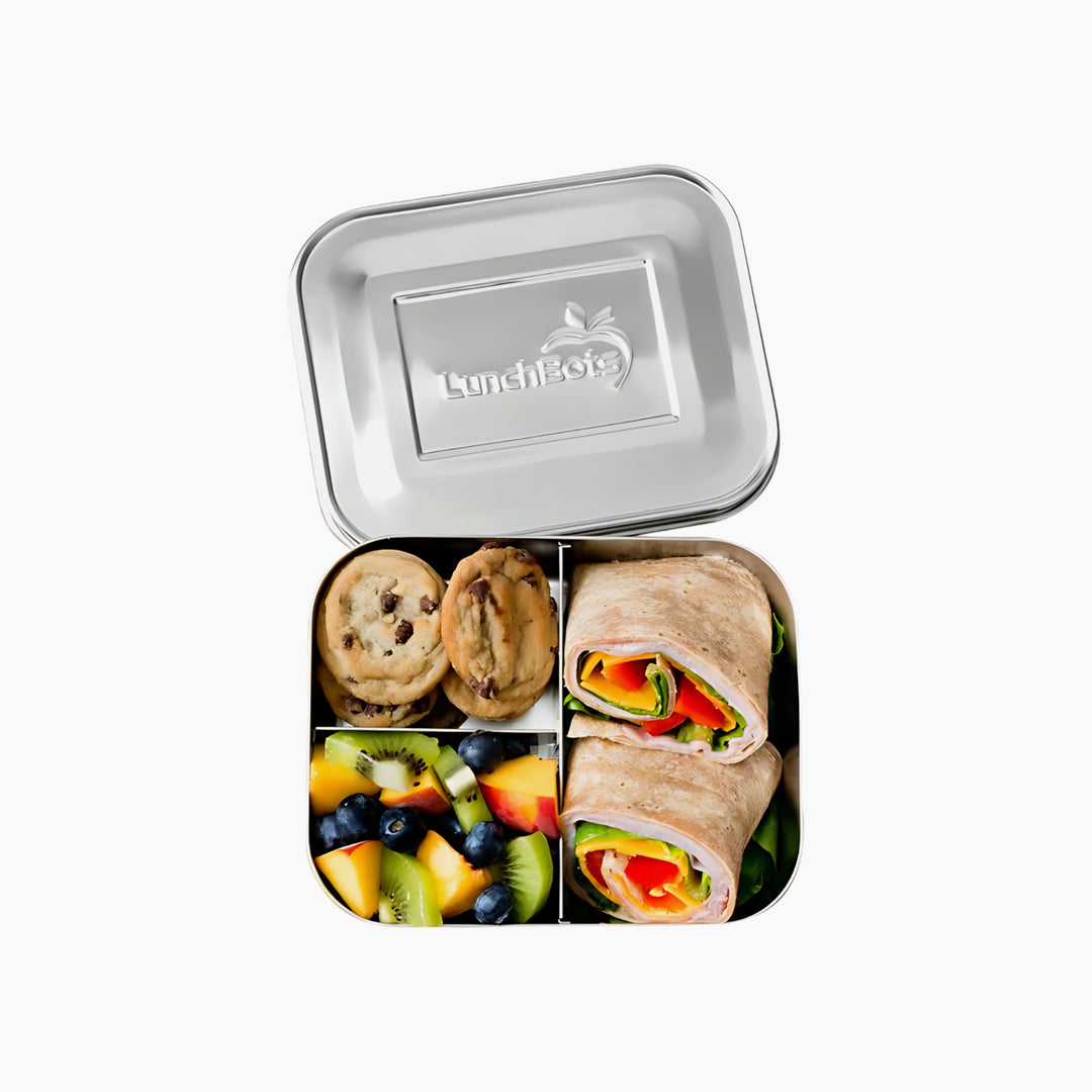 LunchBots Medium Trio Bento Box