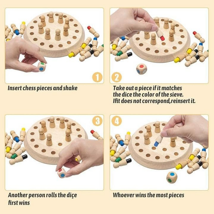Memory Chess Board Game