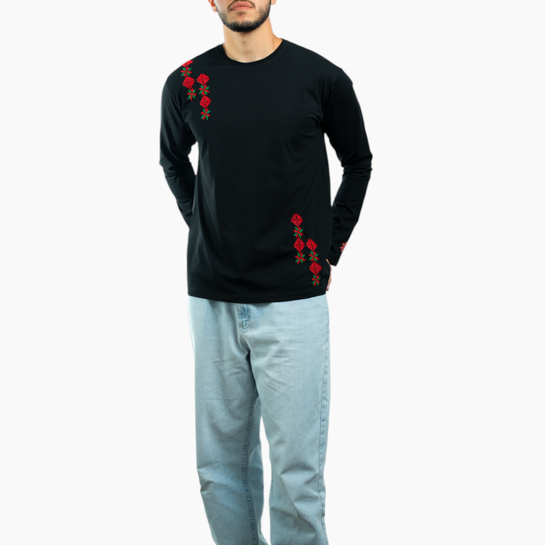 Men Balat Long Sleeve (Tiles)