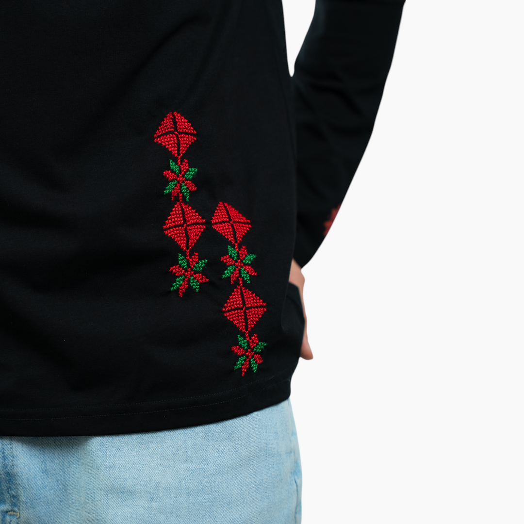 Men Balat Long Sleeve (Tiles)