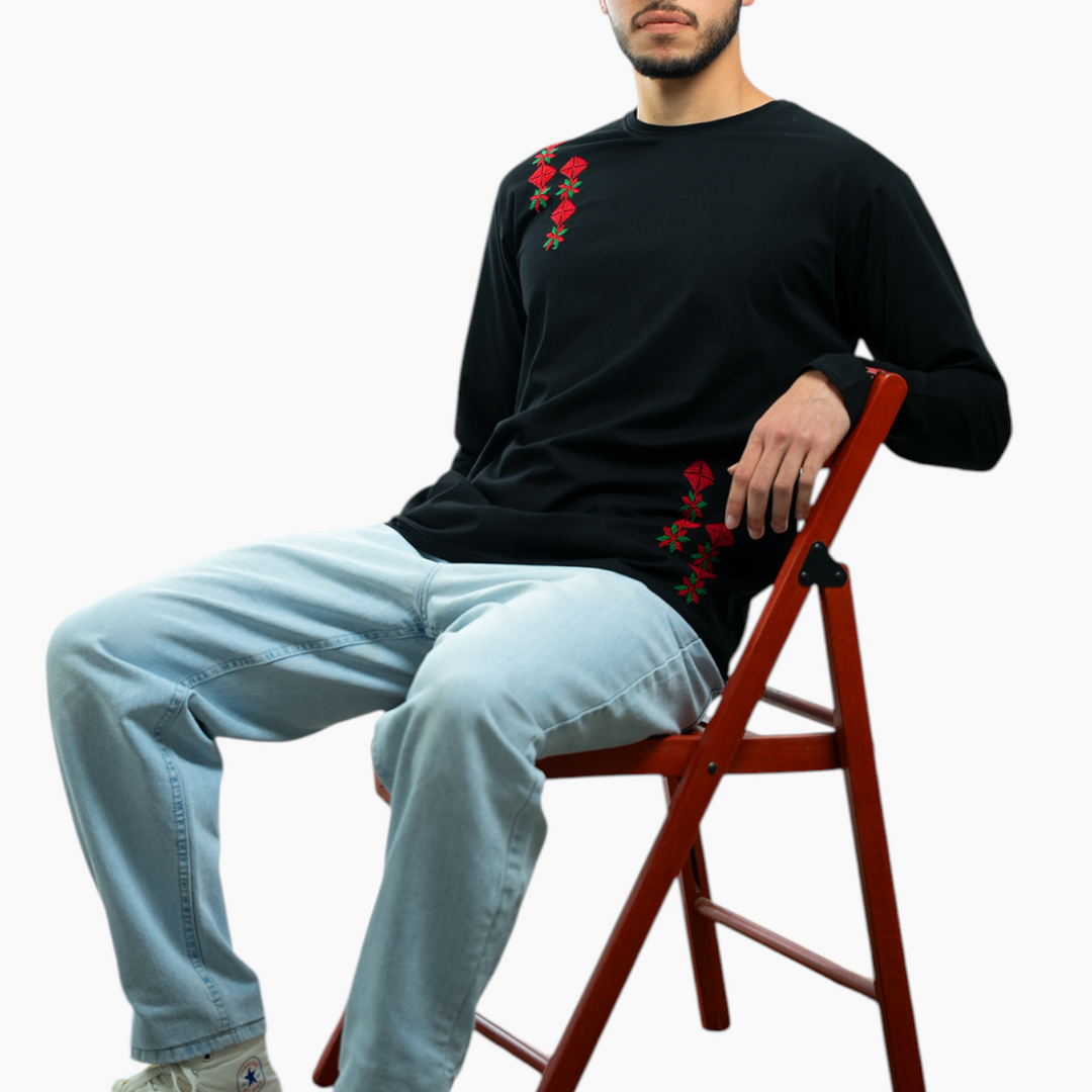 Men Balat Long Sleeve (Tiles)
