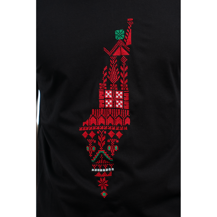 Men Falastin Black T-Shirt