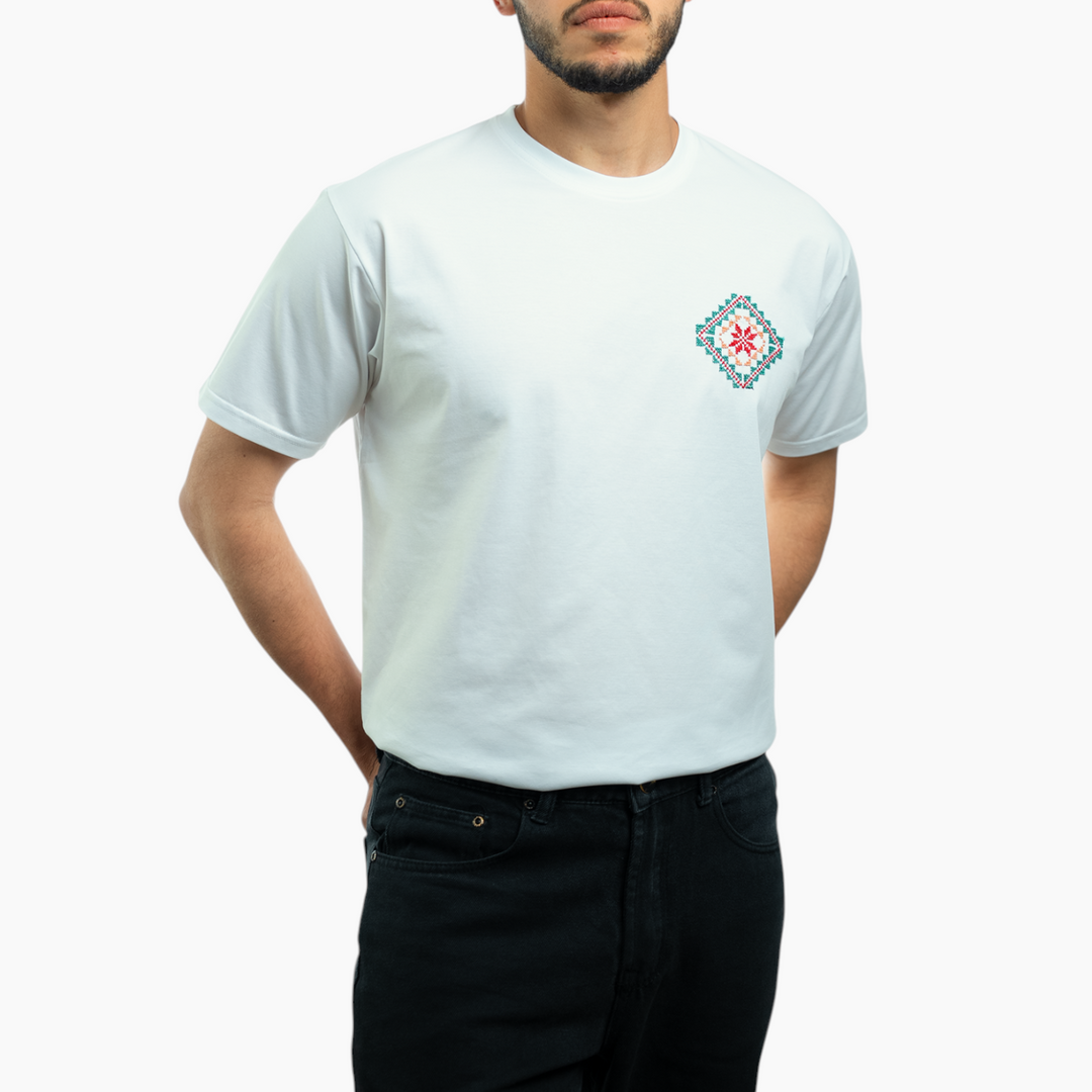 Men Gaza T-Shirt - Kharaz (Beads)