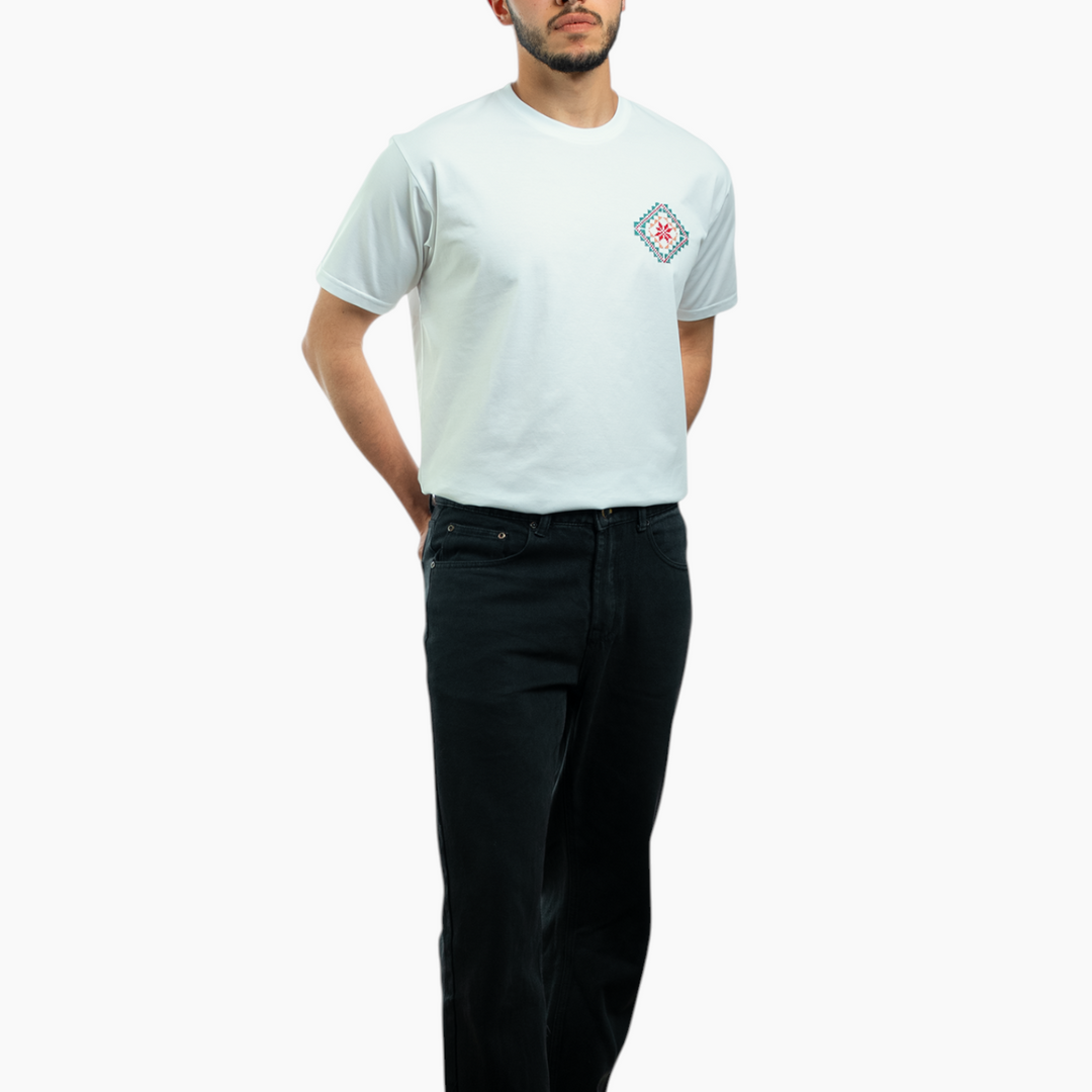 Men Gaza T-Shirt - Kharaz (Beads)