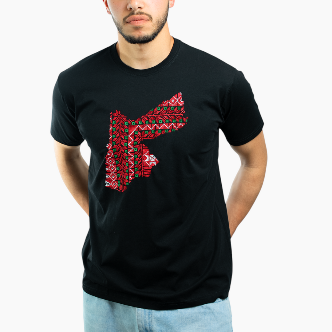 Men Jordan Map T-Shirt
