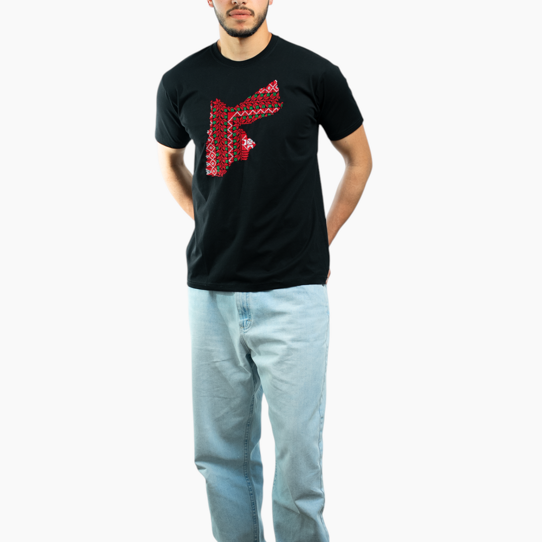 Men Jordan Map T-Shirt