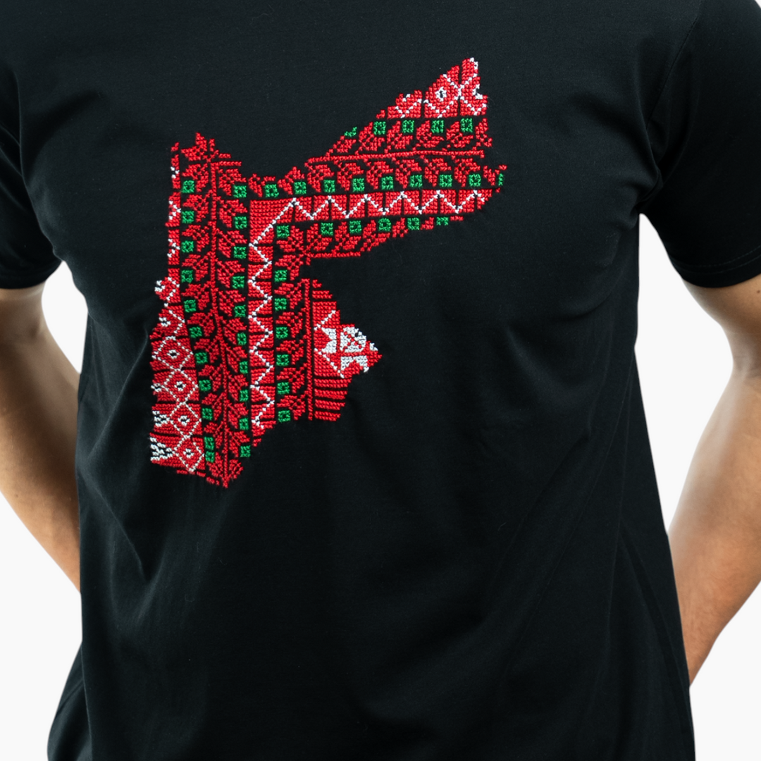 Men Jordan Map T-Shirt