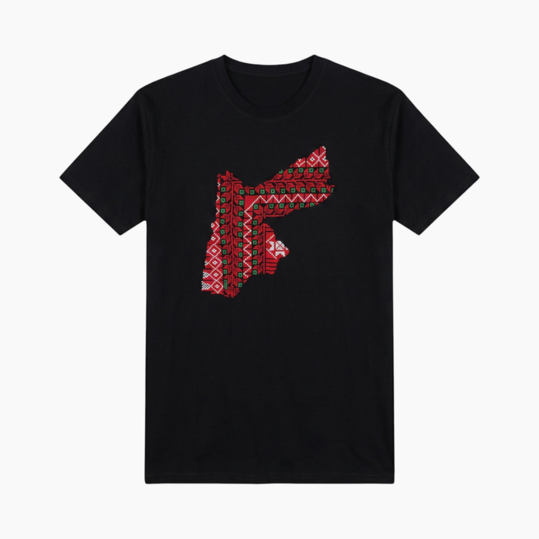 Men Jordan Map T-Shirt