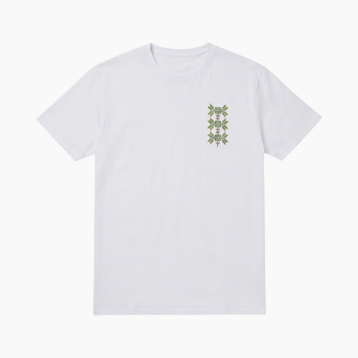Men Nablus T-Shirt - Irq al Zaytoun (Olive Branch) - HUNA