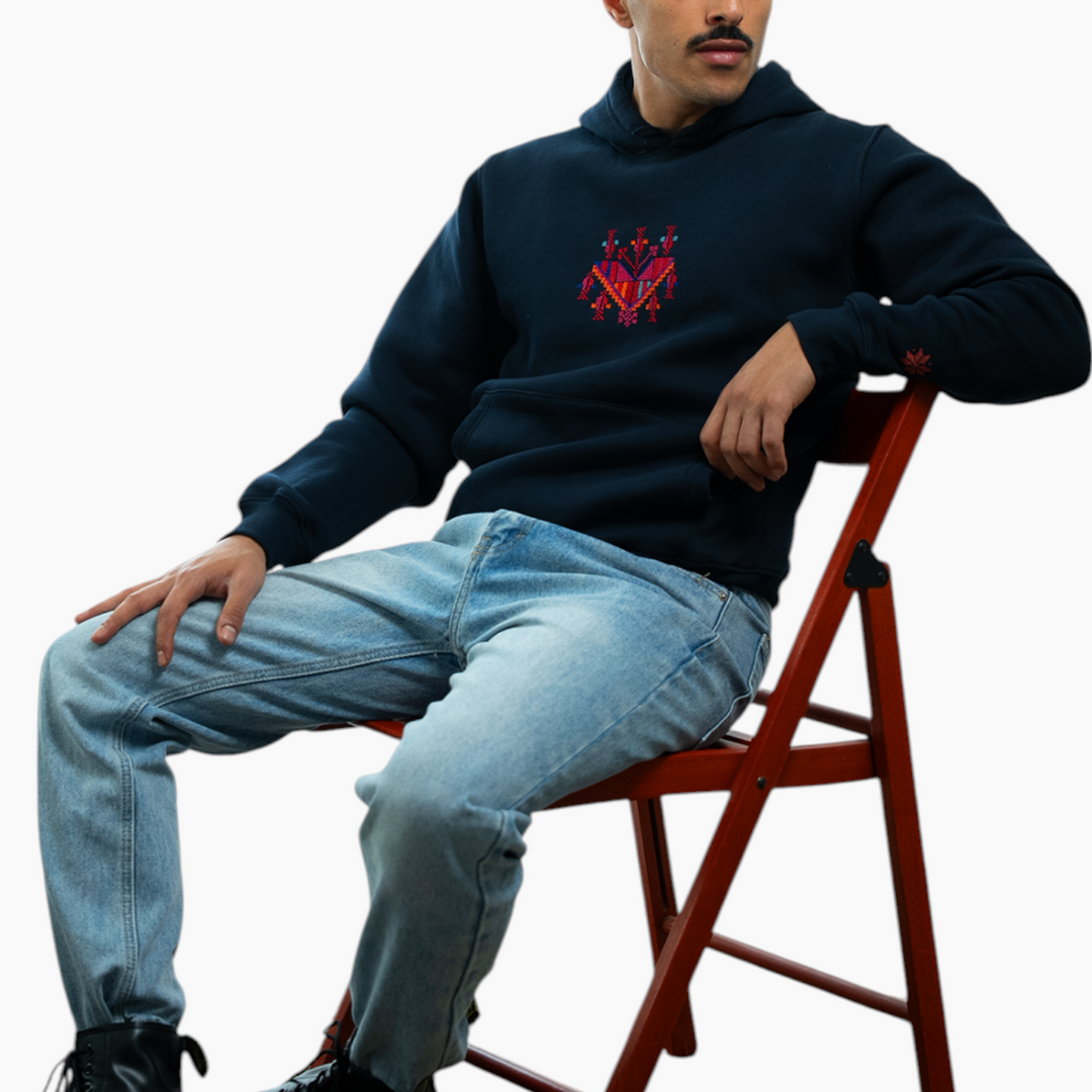 Men Qiladet Ghazzeh Hoodie (Gaza’s Necklace)