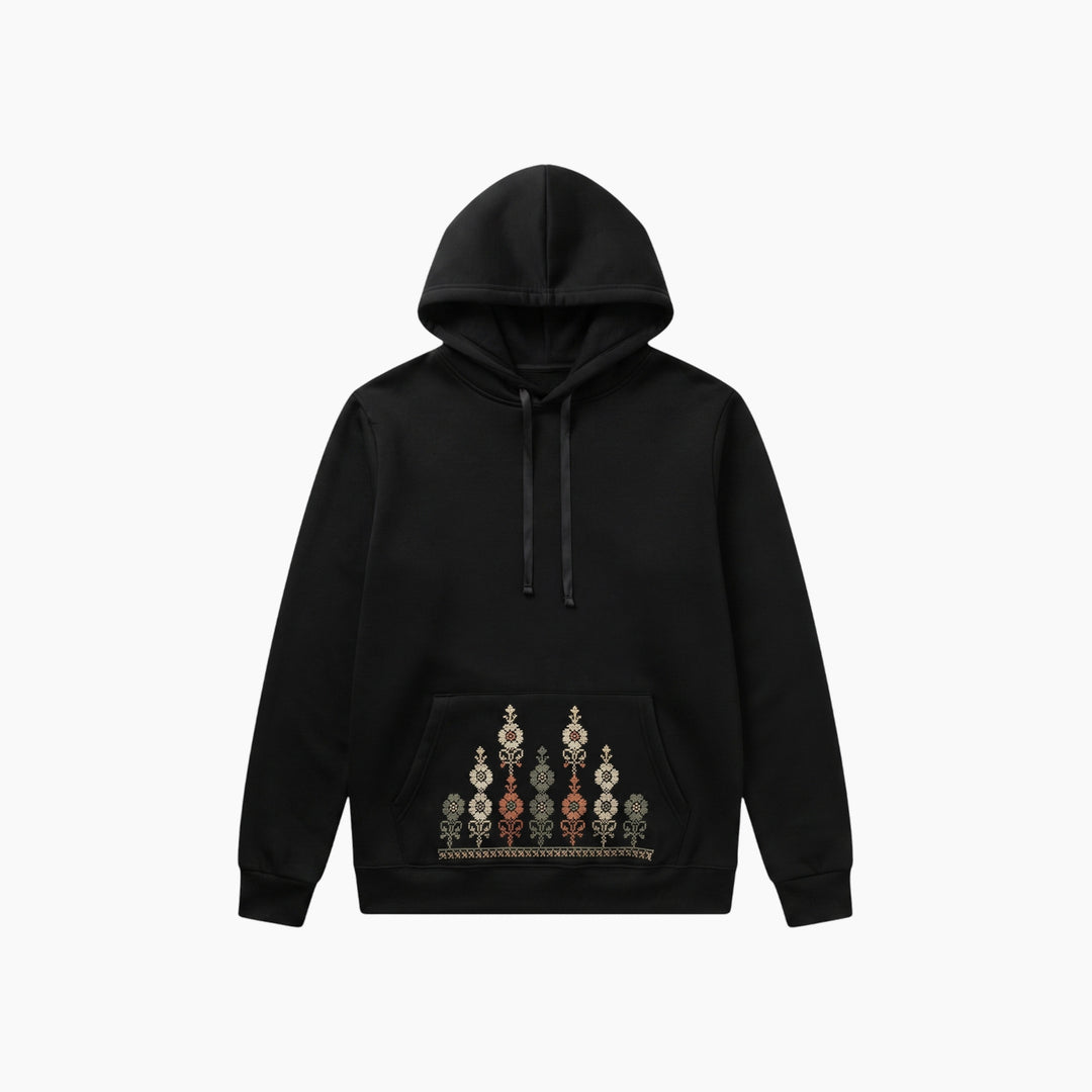Men Rumi Hoodie (Rumi flower)