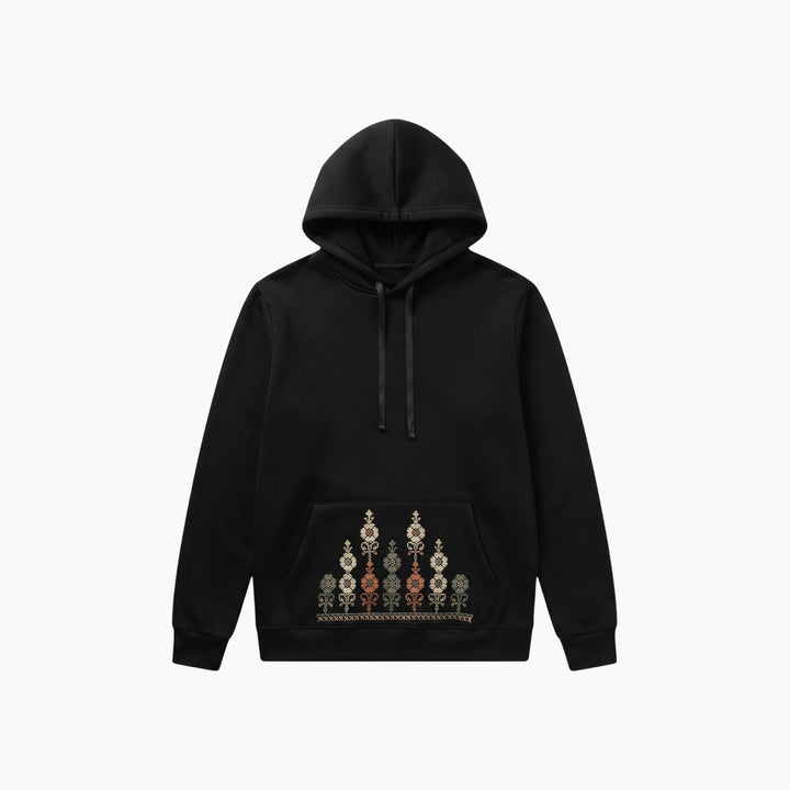 Men Rumi Hoodie (Rumi flower)