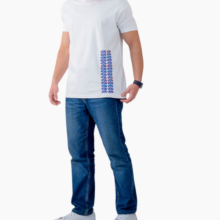 Men Ward T-Shirt (Flowers)