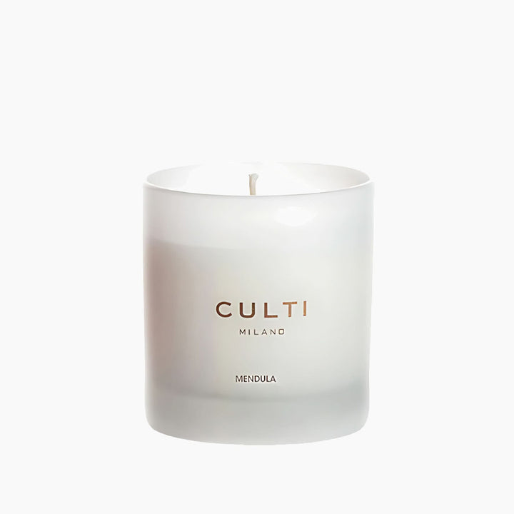 Culti Milano Candle In Silkscreened Satin Glass