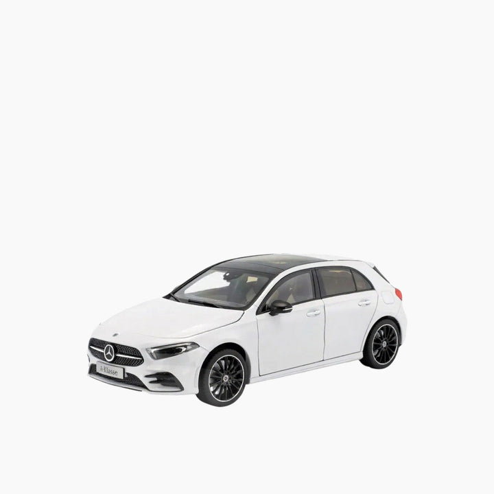 Norev 1:18 scale silver Mercedes A-Class model car
