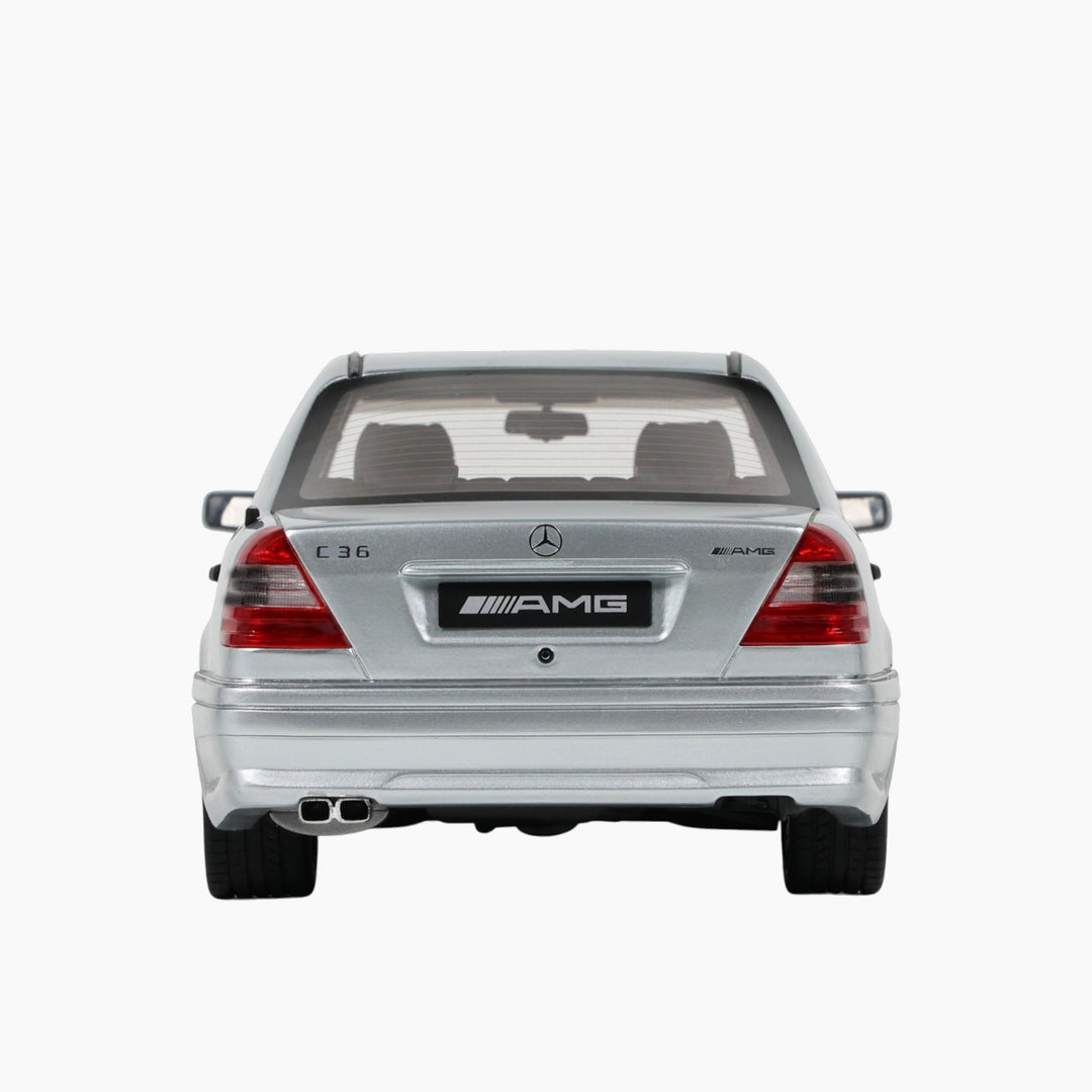 OttoMobile Mercedes C36 AMG W202 Silver 1:18 Scale Model Car