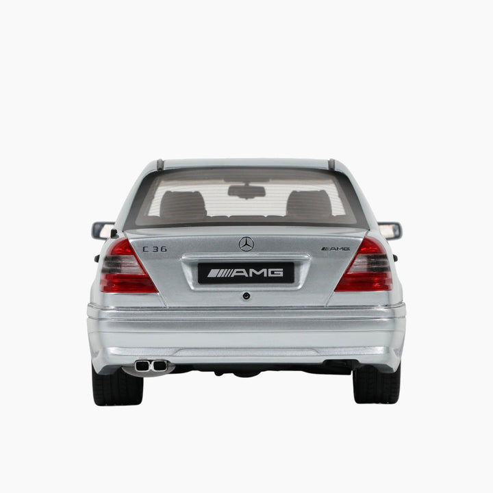 OttoMobile Mercedes C36 AMG W202 Silver 1:18 Scale Model Car