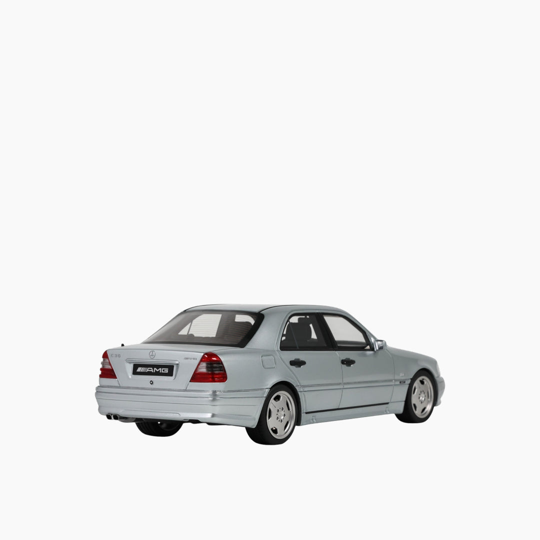 OttoMobile Mercedes C36 AMG W202 Silver 1:18 Scale Model Car