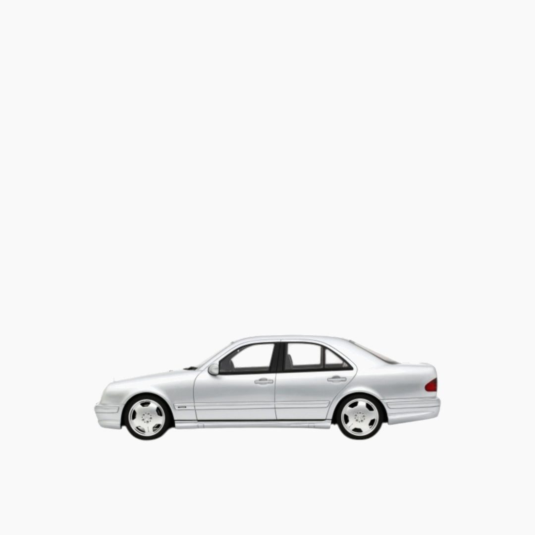 OttoMobile Mercedes E55 AMG W210 Brilliant Silver 1:18 Scale Model Car
