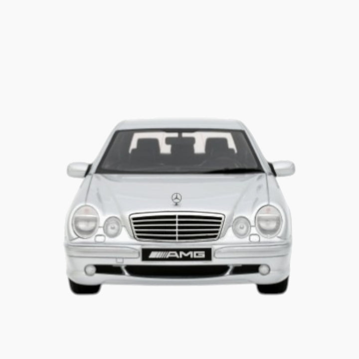 OttoMobile Mercedes E55 AMG W210 Brilliant Silver 1:18 Scale Model Car