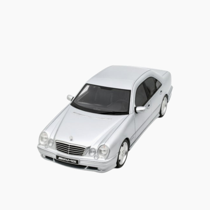 OttoMobile Mercedes E55 AMG W210 Brilliant Silver 1:18 Scale Model Car