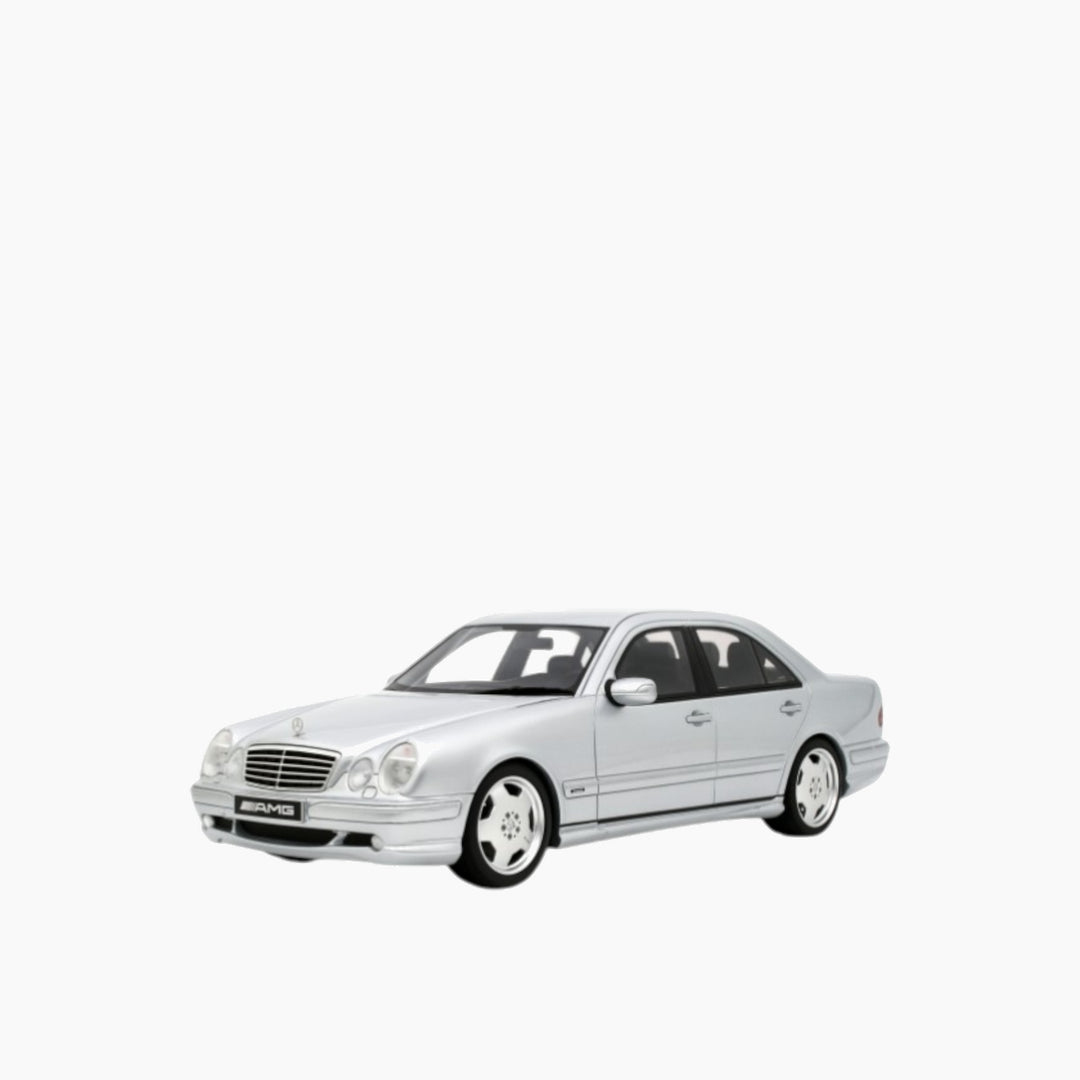 OttoMobile Mercedes E55 AMG W210 Brilliant Silver 1:18 Scale Model Car