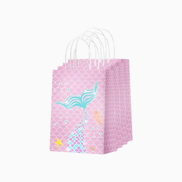 Mermaid Giveaway Bags Pack of 12