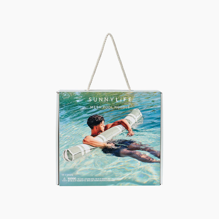 SunnyLife mesh pool noodle in stripe