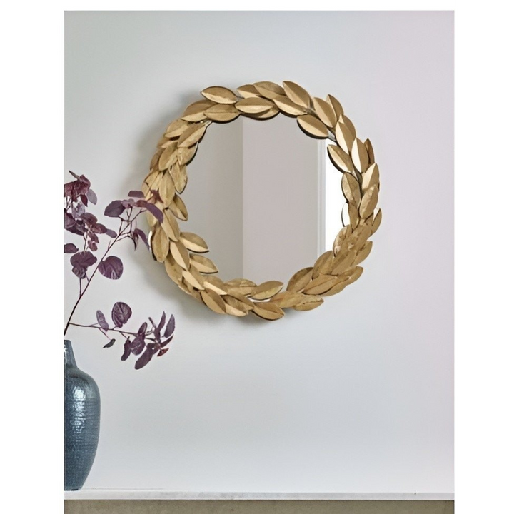 Metal Crown Mirror