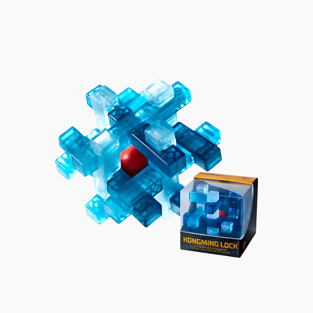 Mideer Neon Space Kongming Lock Ball Puzzle