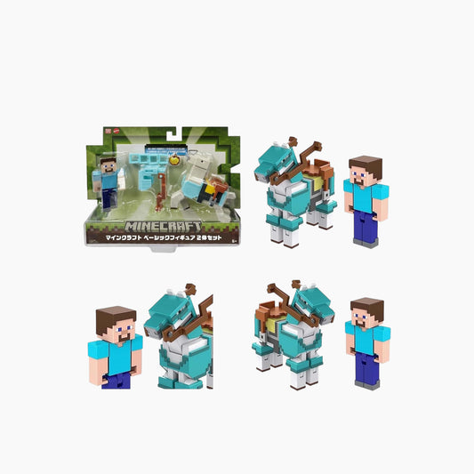 Minecraft Core 3,25" Figure 2-pack Asst