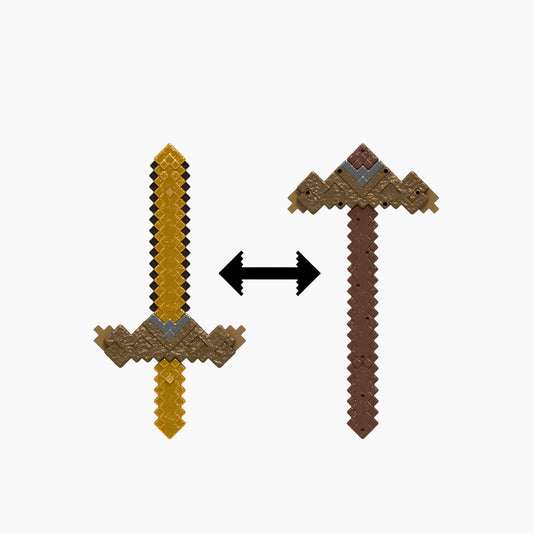 Minecraft Transforming Sword Pickaxe