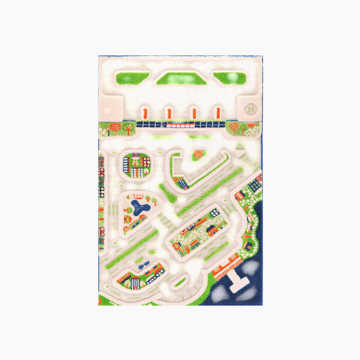 IVI World Mini City Play Rug 100x150