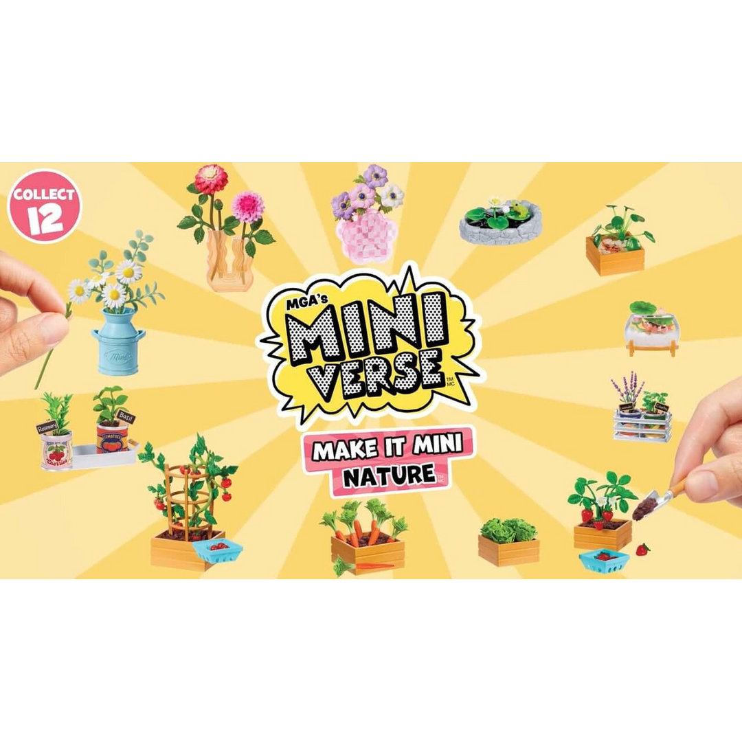 Mga Entertainment Miniverse Make It Mini Nature Series 2 Collectible - HUNA