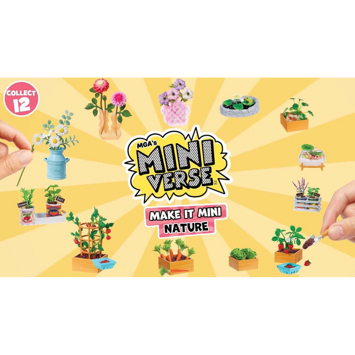 Mga Entertainment Miniverse Make It Mini Nature Series 2 Collectible - HUNA