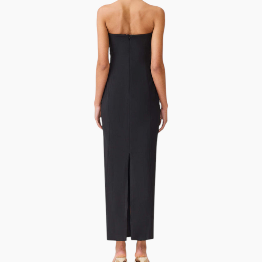 Elliatt Mira Strapless Gown in Black