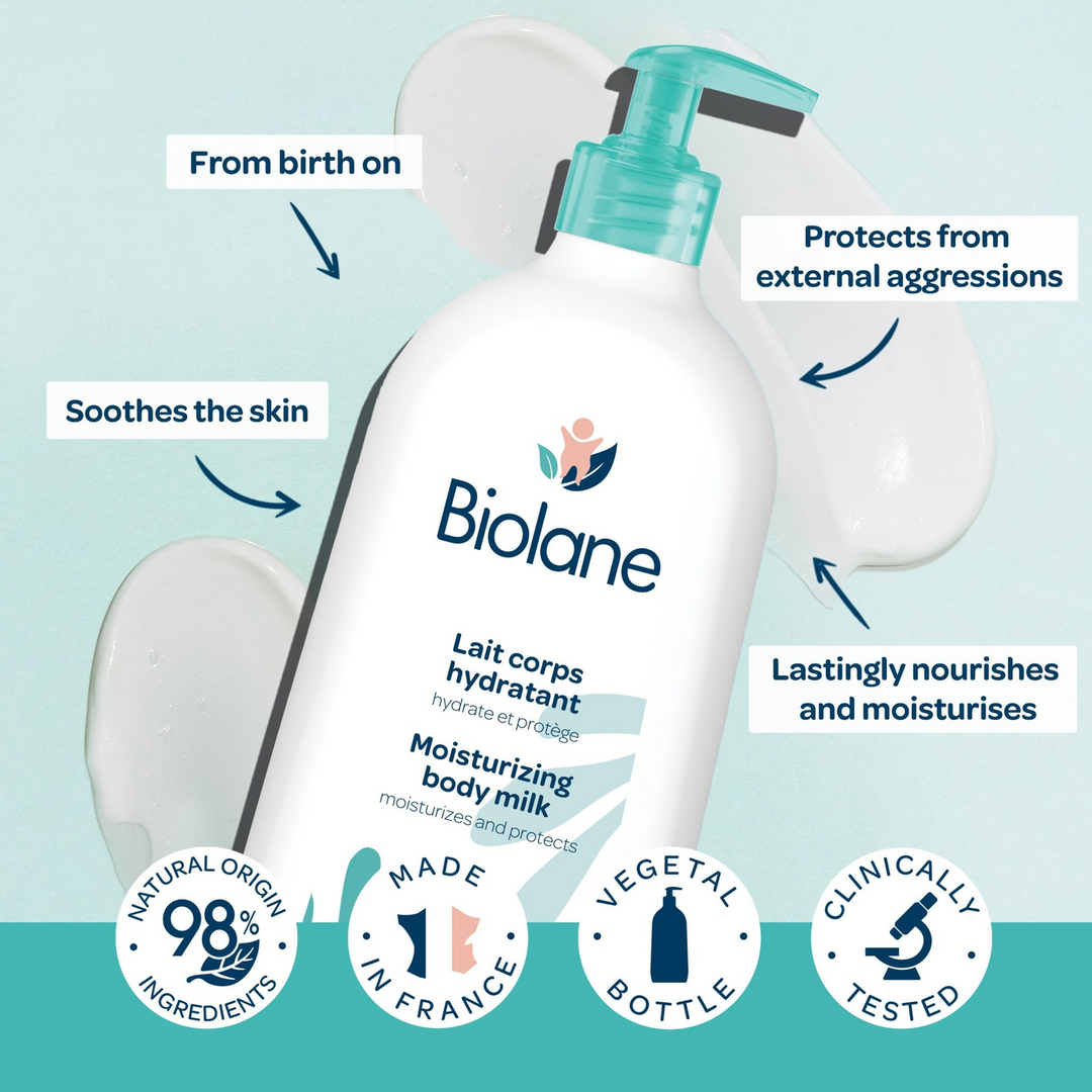 Biolane 350ML moisturizing body milk for babies