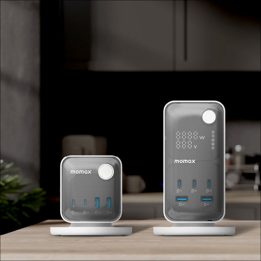 Momax Work Flow 6-Outlet Power Tower (Display)