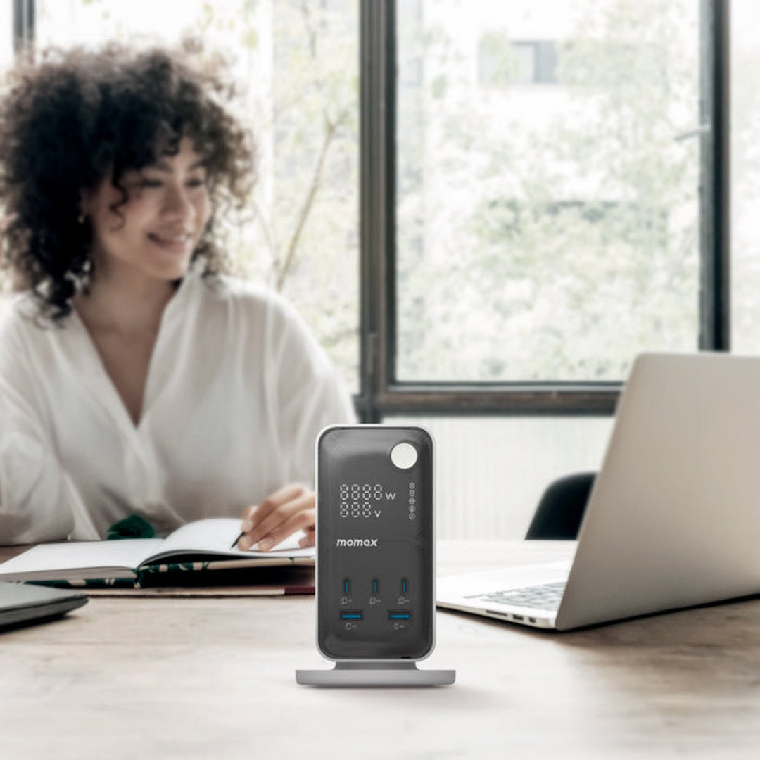 Momax Work Flow 6-Outlet Power Tower (Display)