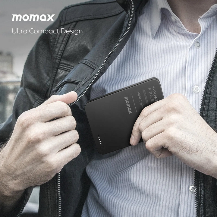 Momax F.Pass+ 10000mAh Power Bank (Magnetic)