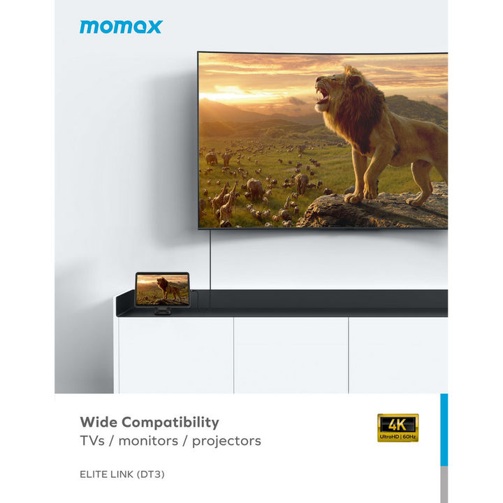 Momax Elite Link USB-C to HDMI 4K Cable 2m