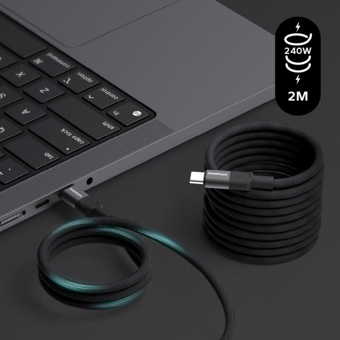 Momax Mag Link USB-C Cable 240W 2m