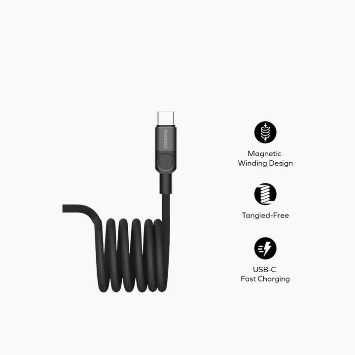 Momax Mag Link USB-C Cable 240W 2m