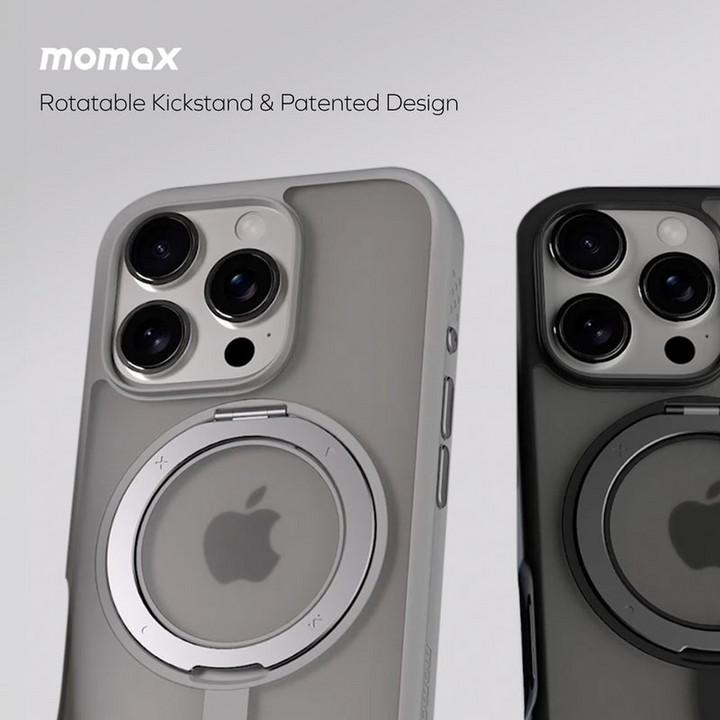 Momax Roller Case – iPhone 16 Pro 6.3" (Gray)
